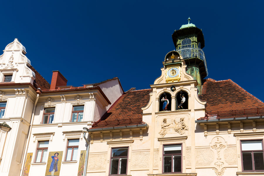Glockenspiel Glockenspielplatz Graz © Harry Schiffer